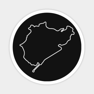 Nürburgring - Nordschleife [outline] Magnet